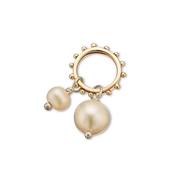 DOUBLE PEARL CHARM
